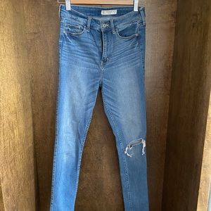 Abercrombie & Fitch High Waist Skinny Jeans